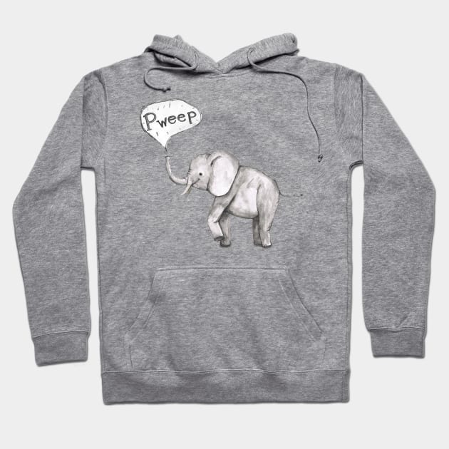 Cute elephant Hoodie by Bwiselizzy